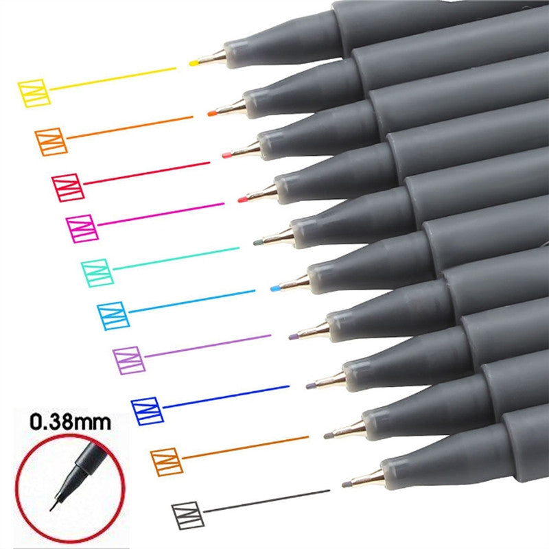 Fineliner Color Pen Set